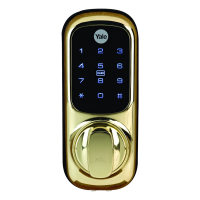 YALE Keyless Connected Smart Lock Polished Brass