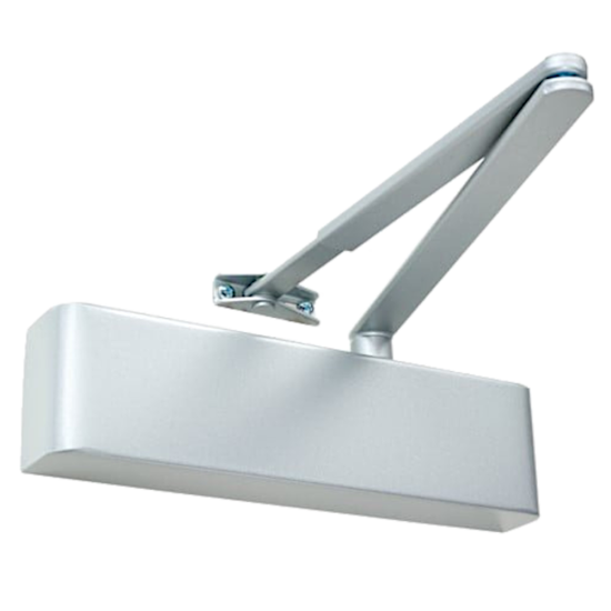 RUTLAND Fire Rated TS.9205 Door Closer Size EN 2-5 With Backcheck & Delayed Action Silver - Click Image to Close