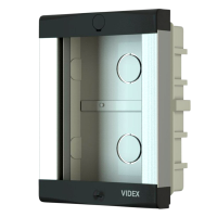 VIDEX 8K Series Flush Housing 1 Module
