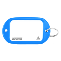KEVRON ID10 Jumbo Key Tags Bag of 50 Assorted Colours Light Blue x 50