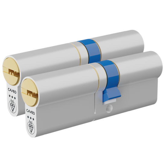 CAVEO TS007 3* Double Euro Dimple Cylinder 90mm 55(Ext)/35 (50/10/30) KD - Click Image to Close