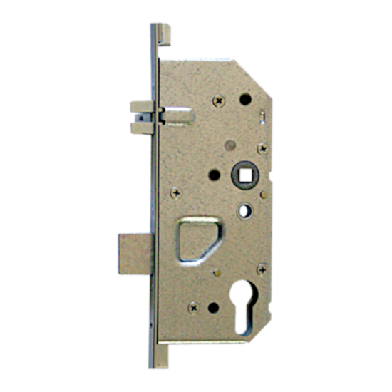 FIX 6025 Lever Operated Single Spindle Latch & Deadbolt Gearbox 55/72 LH - Click Image to Close