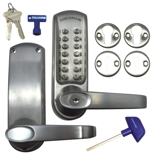 CODELOCKS CL600 Series Digital Lock No Latch CL600 Without Passage Set - Click Image to Close