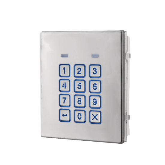 VIDEX 4901 Keypad Module To Suit 4000 Series 4901 Stainless Steel (Matt) - Click Image to Close