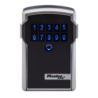 MASTER LOCK Bluetooth Wall Mount Key Safe For Business Applications 5441ENT