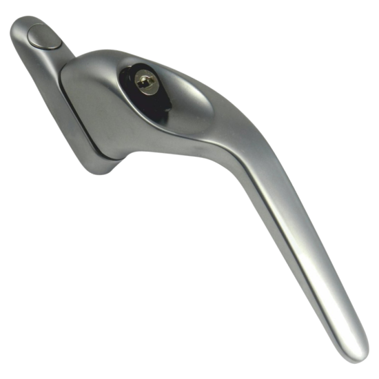 ASEC Offset Window Handle RH Silver - Click Image to Close