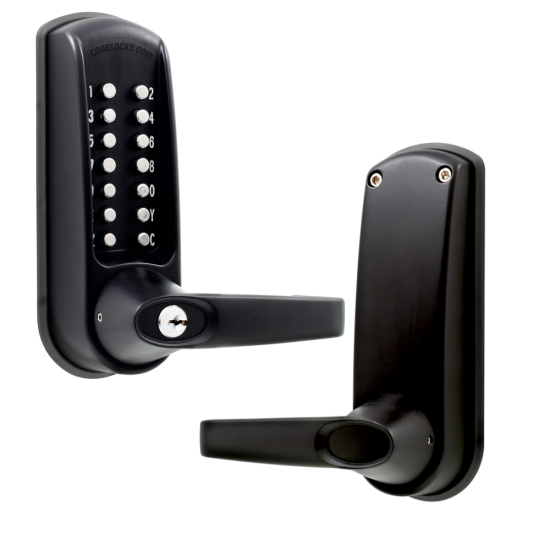 CODELOCKS CL0610 Marine Grade Digital Lock With Tubular Latch CL0610 Without Passage Set - Click Image to Close