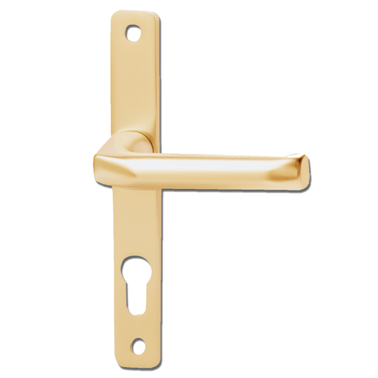HOPPE UPVC Lever Door Furniture To Suit Ferco 70mm Centres Gold - Click Image to Close