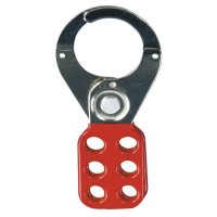 ABUS 700 Series Lock Off Hasp 1 Inch Red 701