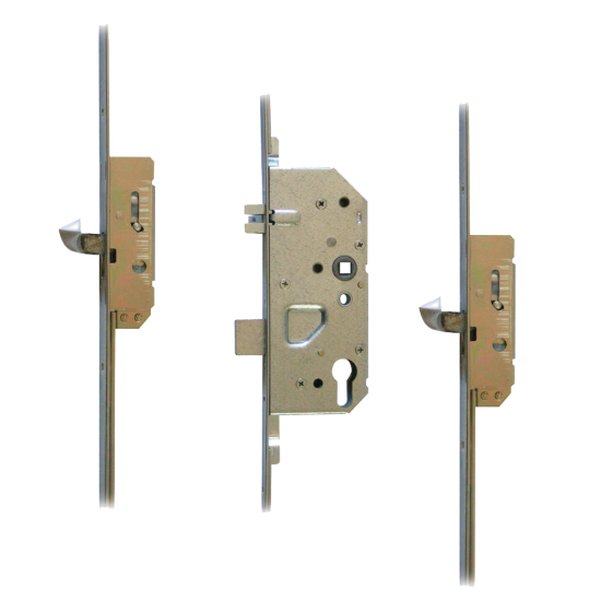 FIX 6025H Lever Operated Latch & Deadbolt - 2 Hook 55/72 RH - Click Image to Close