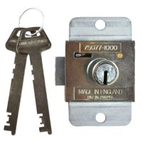 L&F 7 Lever Deadbolt Locker Lock 28mm ZL KA (1501)