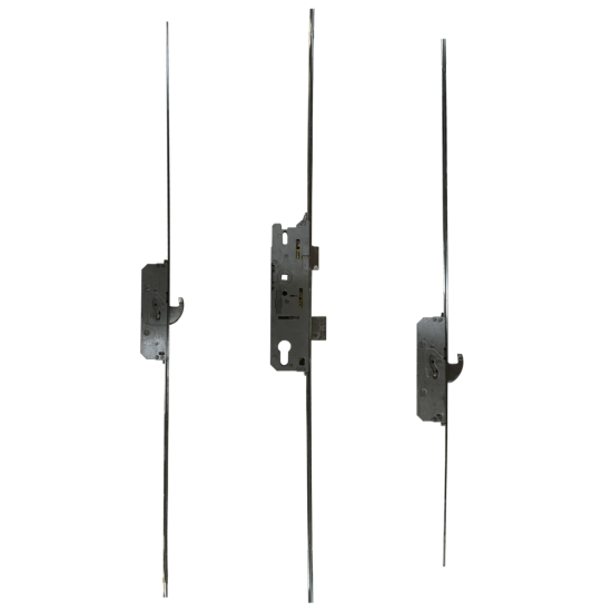 FUHR 859 Type 3 Lever Operated Latch & Deadbolt 20mm Faceplate 2 Hook 45/92 - Click Image to Close