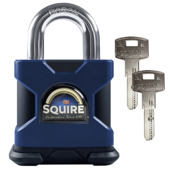 SQUIRE SS65S Elite Dimple cylinder Open Shackle Padlock KD Boxed - Click Image to Close