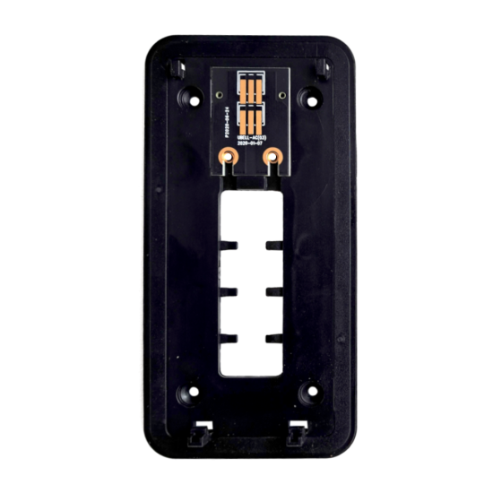 AMALOCK Back Fixing Plate To Suit DB101 Black - Click Image to Close