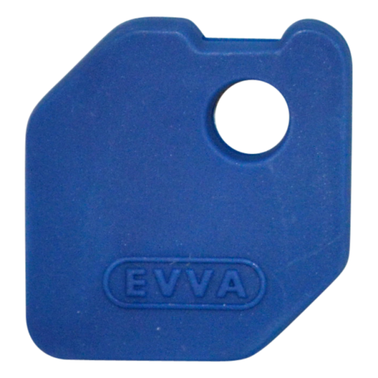 EVVA EPS Coloured Key Caps Blue No 0043522485 - Click Image to Close