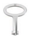 L&F 0011 Double Barb Spanner Lock 16mm
