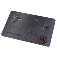 MINDER RFID Card Minder Platinum Silver