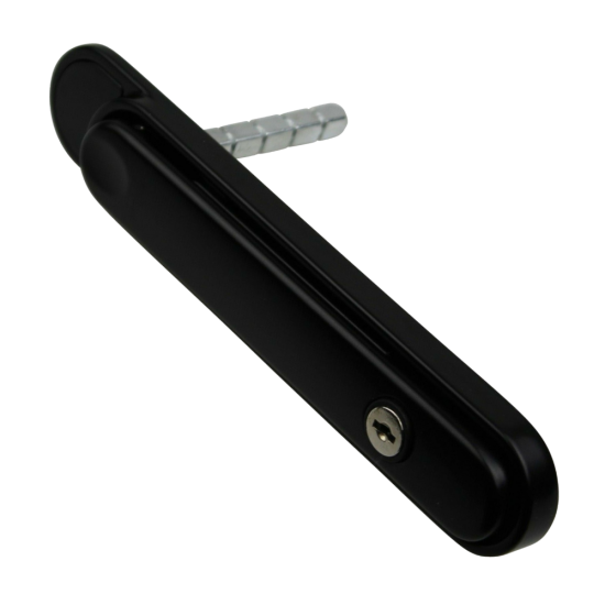 GREENTEQ Clearline Centrefold Clearspan Bi Fold Handle Black - Click Image to Close