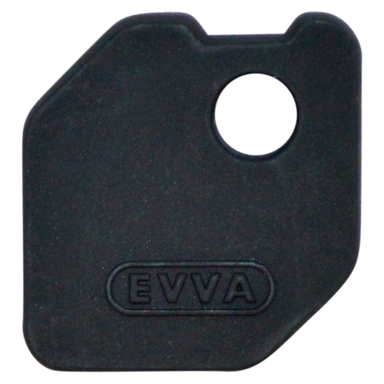 EVVA EPS Coloured Key Caps Black 0043522582 - Click Image to Close
