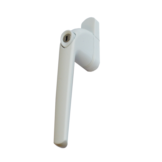 MILA Hero In Line Espag Handle - 40mm White - Click Image to Close