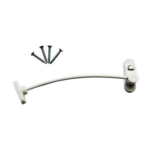 PENKID Push Release Window Restrictor White - Click Image to Close