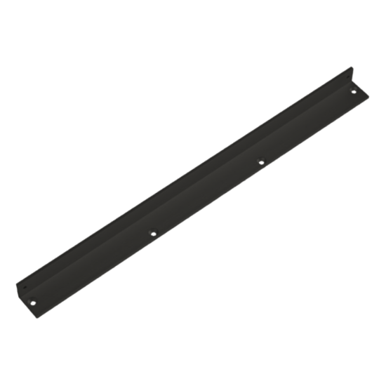 DORMAKABA G-N Angle Bracket For Use On Push Side Flush Frame Black (RAL 9005) - Click Image to Close