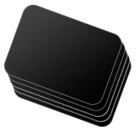 SOUBER TOOLS SB1/5 Hi-tack adhesive pads 5 Pack - Black