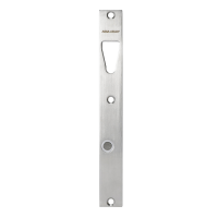 ASSA ABLOY ES8100 V-Lock Strike Plate With Magnet Retrofit from ES8000