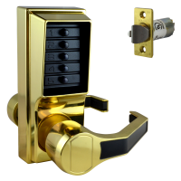 DORMAKABA Simplex L1000 Series L1011 Digital Lock Lever Operated PB RH LR1011-03