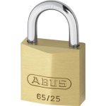 ABUS 65 Series Brass Open Shackle Padlock 25mm KD 65/25 Boxed