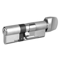 EVVA EPS 3* Anti-Snap Euro Key & Turn Cylinder KD 87mm 41(Ext)-T46 (36-10-T41) NP 21B