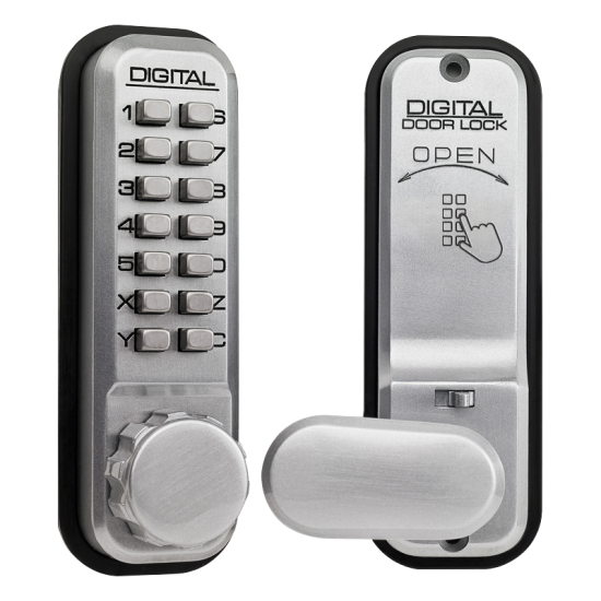 LOCKEY 2435 Series Digital Lock With Holdback SC - Click Image to Close