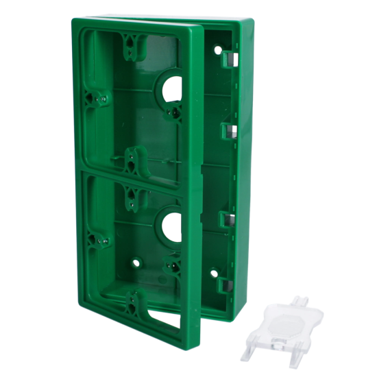 ASEC Double Surface Box Green - Click Image to Close