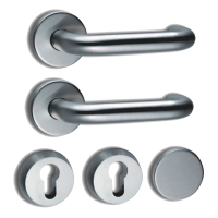 ABLOY 60-0319-SSS Futura Lever Handle Pair To Suit the EL560 & EL561 60-0319-SSS