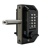 BORG LOCKS BL3030 MG Pro ECP Easicode Mini Gate Lock Knob Operated Double Sided Keypad Black