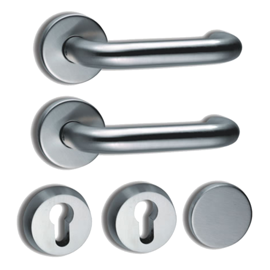 ABLOY 60-0319-SSS Futura Lever Handle Pair To Suit the EL560 & EL561 60-0319-SSS - Click Image to Close