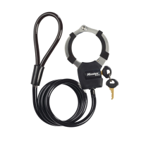 MASTER LOCK 8275EURDPRO Keyed Cable Street Cuff® Lock Black