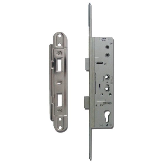 YALE Doormaster Lever Operated Latch & Deadbolt 20mm Twin Spindle Overnight Lock To Suit Lockmaster 45/92-62 - 20mm Strip - Click Image to Close