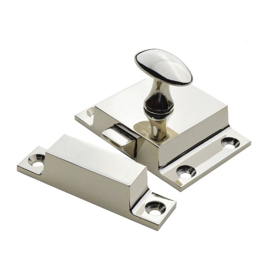Pantry Latch - Polished Nickel - Click Image to Close