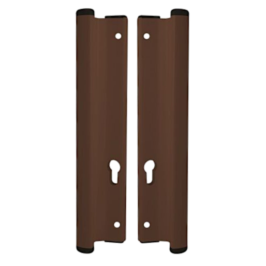 CAL Universal Patio Repair Handle Set Euro/Euro With 7mm Levers Brown - Click Image to Close