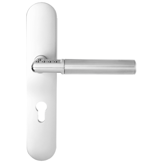 ASSA ABLOY 8832 Long Plate Codehandle Door To Suit European Mortice locks Right Hand 72mm Centers - Click Image to Close