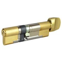 EVVA EPS 3* Anti-Snap Euro Key & Turn Cylinder KD 102mm 46(Ext)-T56 (41-10-T51) PB 21B