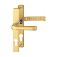 HOPPE London 72mm UPVC Lever Door Furniture 113/200LM 72mm Centres Gold