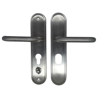 HOOPLY 918902 Security Container Door Handle With Cylinder Cover (Euro Profile) Right Hand