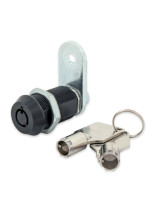 2400AL RPT Cam Lock 28mm BLACK KD Key Retained