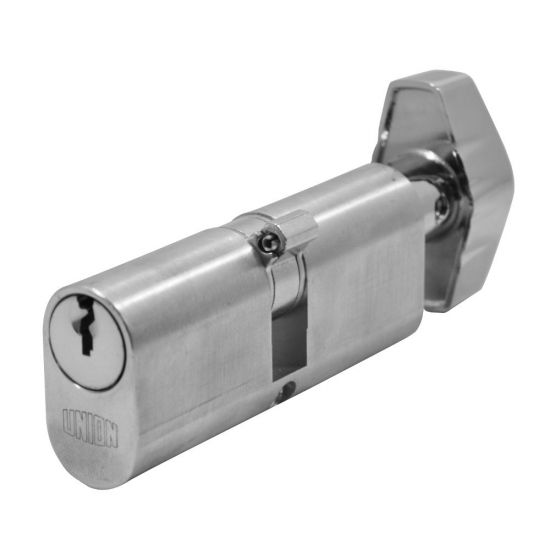 UNION 2X13 Oval Key & Turn Cylinder 74mm 37/T37 (32/10/T32) MK `CABD` SC - Click Image to Close