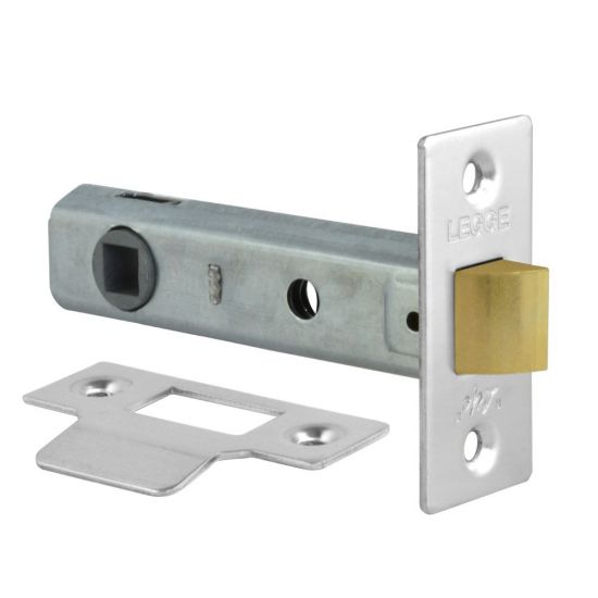Legge 3722 & 3724 Tubular Latch 79mm NP Bagged With Slot - Click Image to Close