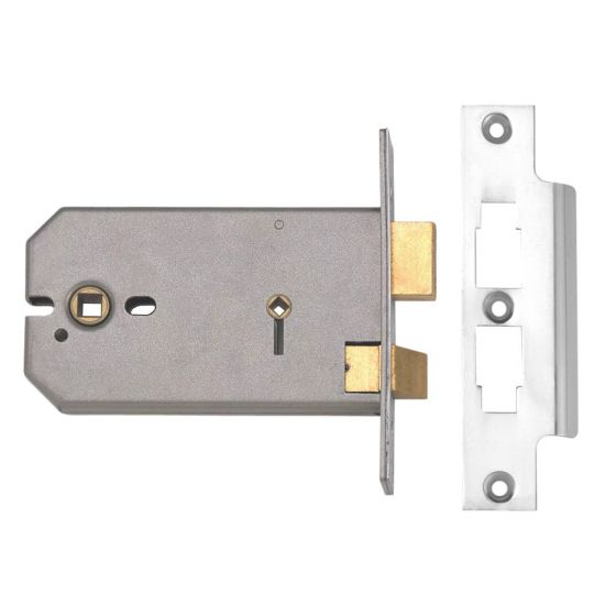 UNION 2026 Horizontal Mortice Bathroom Lock 152mm SC Bagged - Click Image to Close