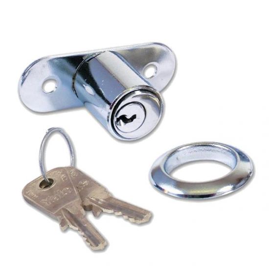 YALE 230 Push Pin Sliding Door Lock 27mm CP KD Boxed - Click Image to Close