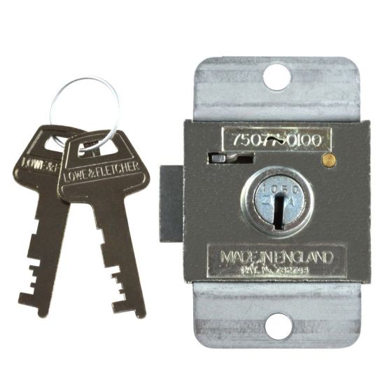 L&F 7 Lever Deadbolt Locker Lock 6mm ZA KD - Click Image to Close